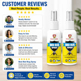 (Pack of 2) Bed Bug Spray Bed Bug Killer Spray – High-Efficiency Bug Spray for Mattress, Bedding & Furniture