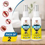 (Pack of 2) Bed Bug Spray Bed Bug Killer Spray – High-Efficiency Bug Spray for Mattress, Bedding & Furniture