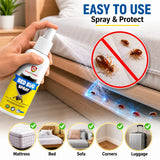 (Pack of 2) Bed Bug Spray Bed Bug Killer Spray – High-Efficiency Bug Spray for Mattress, Bedding & Furniture